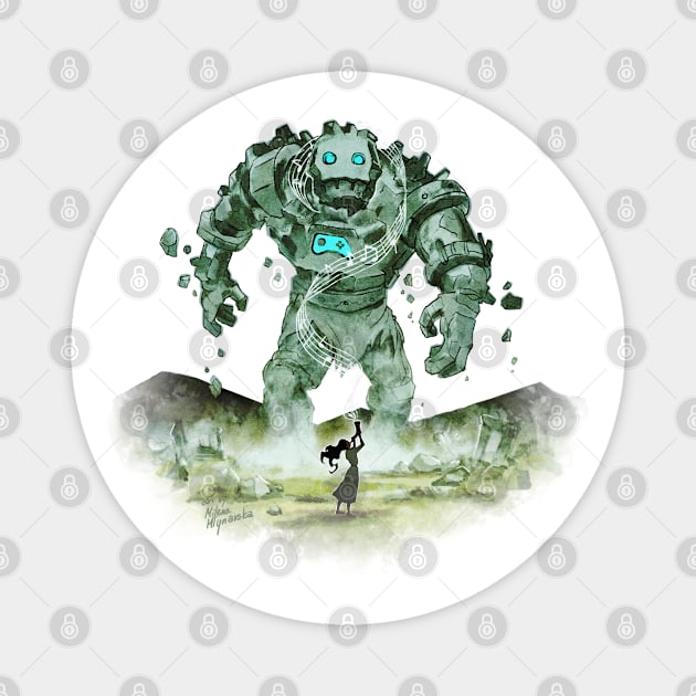 Call of the Colossus Magnet by illumillu